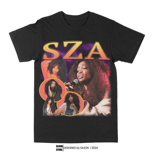 SZA Orange Graphic Tee