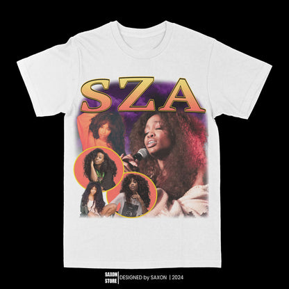 SZA Orange Graphic Tee