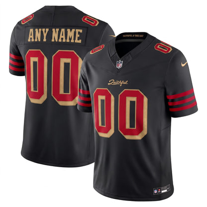 San Francisco 49ers 2026 Rivalries Collection Stitched Limited Jersey - Black