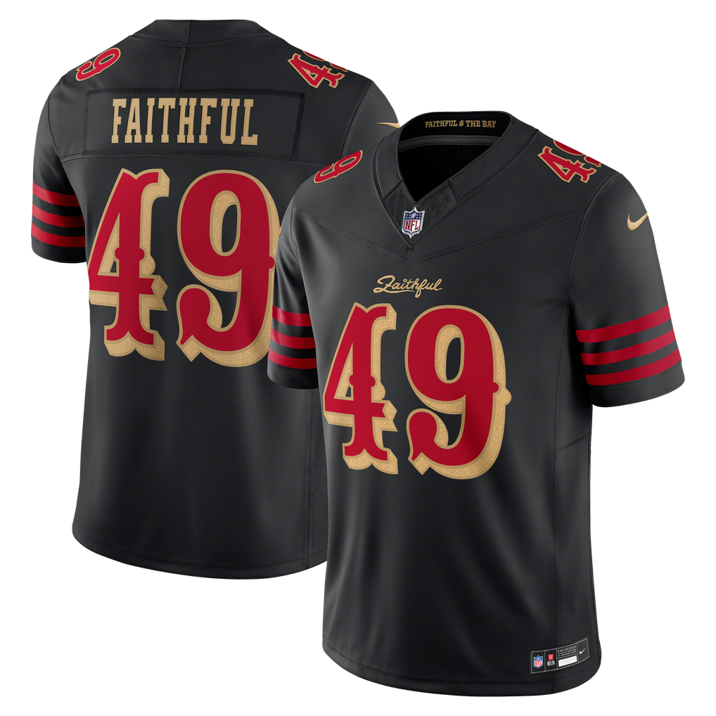 San Francisco 49ers 2026 Rivalries Collection Stitched Limited Jersey - Black