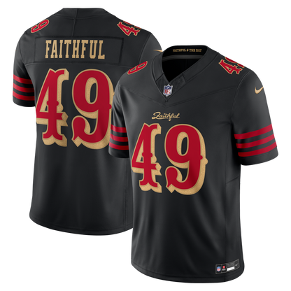 San Francisco 49ers 2026 Rivalries Collection Stitched Limited Jersey - Black