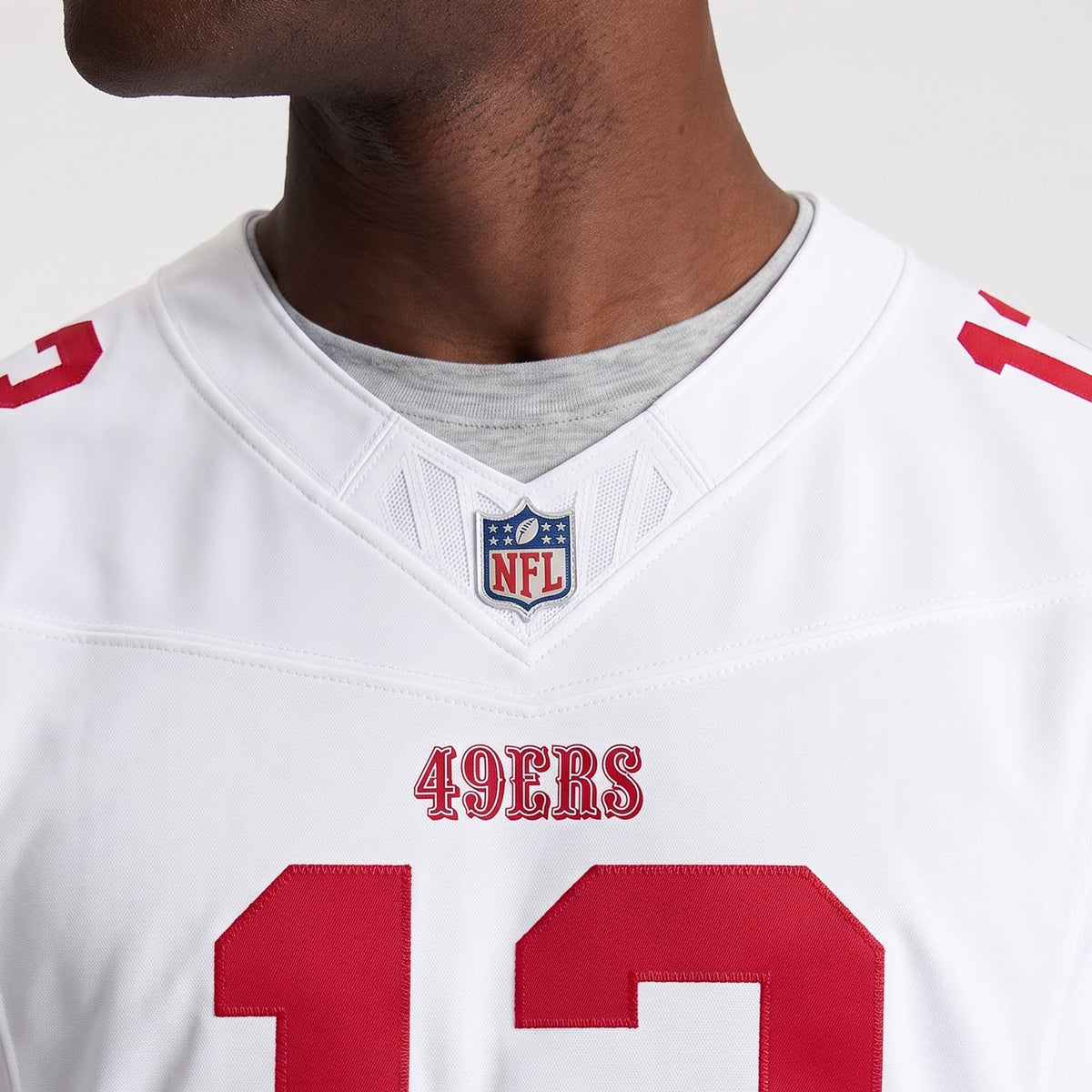 San Francisco 49ers Team 2026 Away Vapor F.U.S.E. Stitched Limited Jersey - White