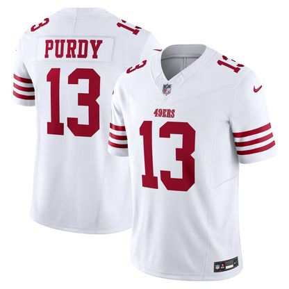 San Francisco 49ers Team 2026 Away Vapor F.U.S.E. Stitched Limited Jersey - White