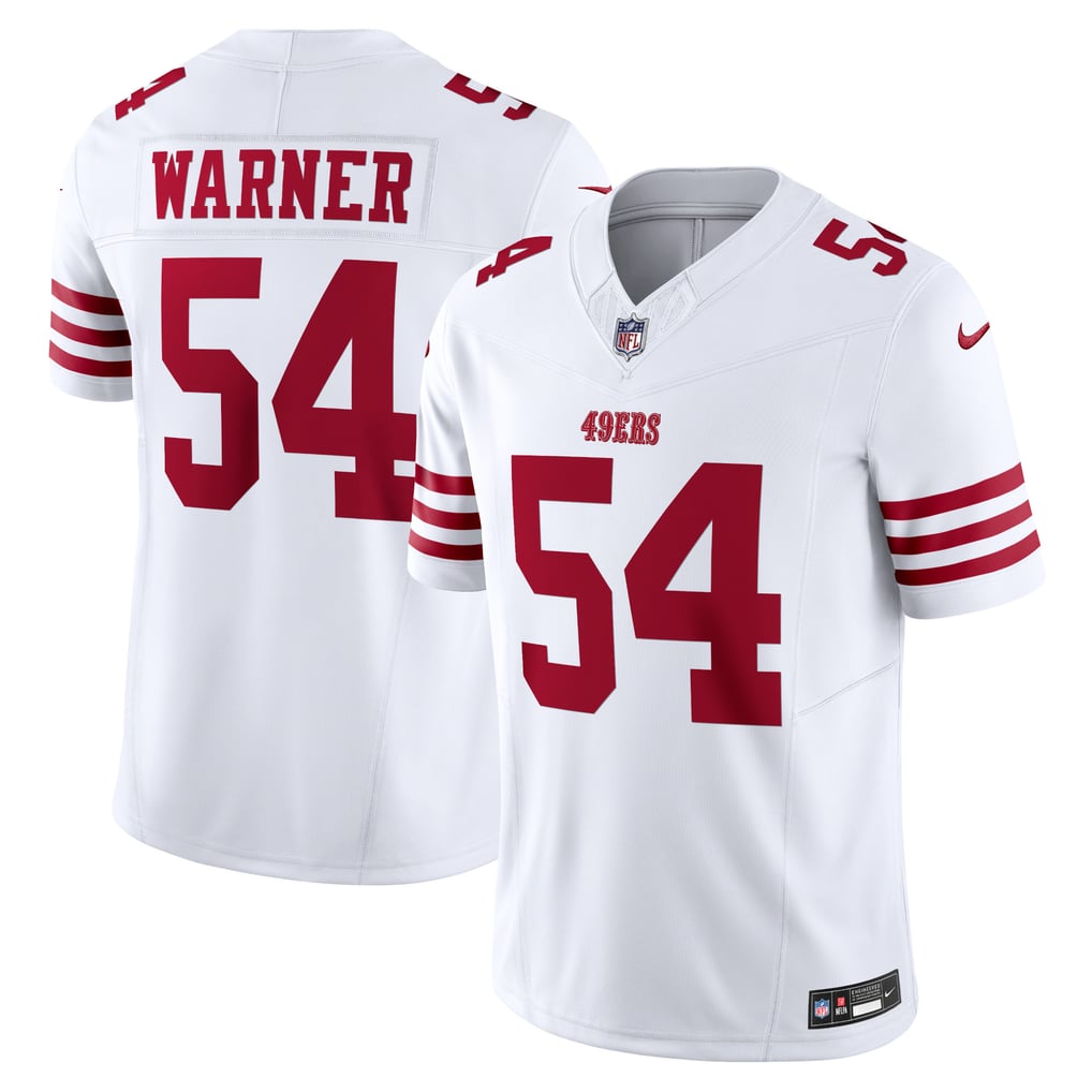 San Francisco 49ers Team 2026 Away Vapor F.U.S.E. Stitched Limited Jersey - White