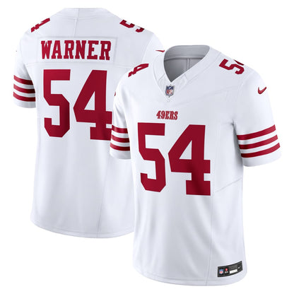 San Francisco 49ers Team 2026 Away Vapor F.U.S.E. Stitched Limited Jersey - White