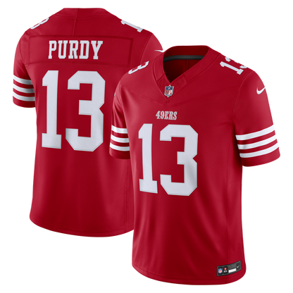 San Francisco 49ers Team 2026 Home Vapor F.U.S.E. Stitched Limited Jersey - Red