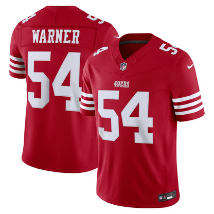 San Francisco 49ers Team 2026 Home Vapor F.U.S.E. Stitched Limited Jersey - Red