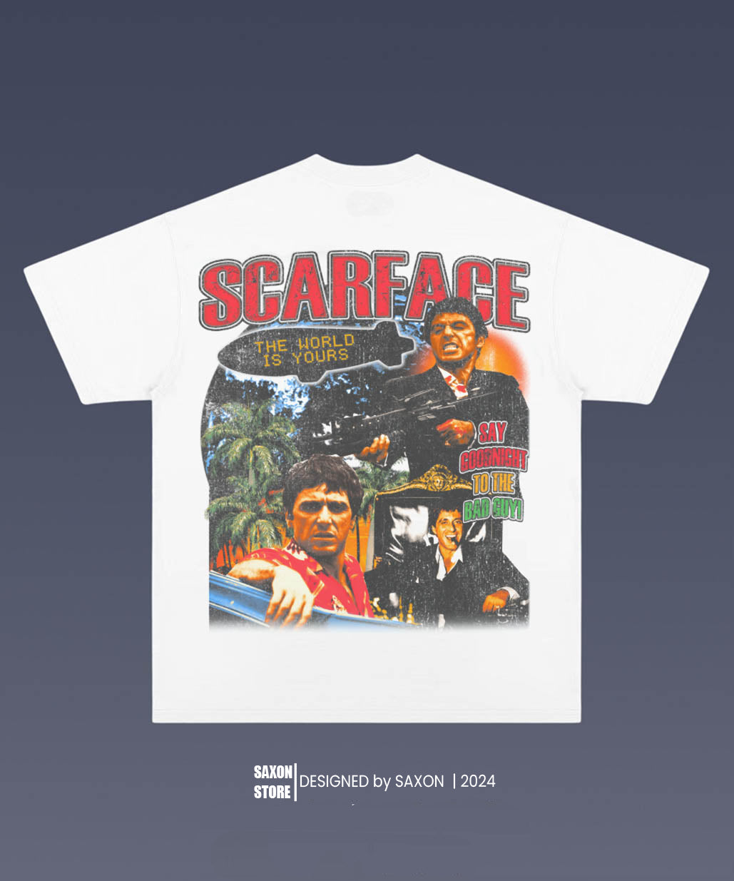 Scarface 1.9 BIG FACE GRAPHIC TEE