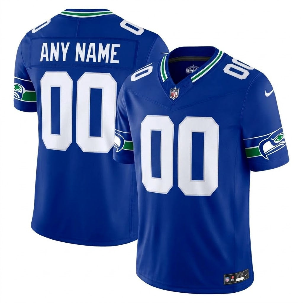 Seattle Seahawks 2026 Alternate Vapor F.U.S.E. Stitched Limited Royal