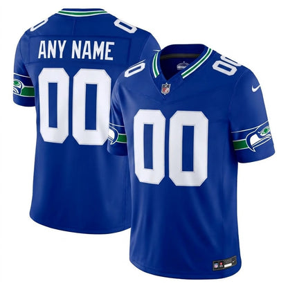 Seattle Seahawks 2026 Alternate Vapor F.U.S.E. Stitched Limited Royal