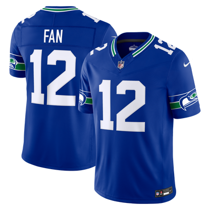 Seattle Seahawks 2026 Alternate Vapor F.U.S.E. Stitched Limited Royal