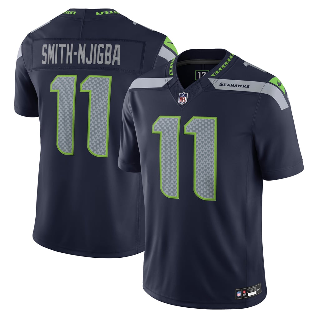 Seattle Seahawks 2026 Home Player Game Jersey College Navy
