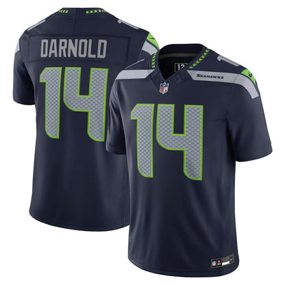 Seattle Seahawks 2026 Home Player Game Jersey College Navy