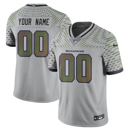 Seattle Seahawks 2026 Rivalries Collection Stitched Limited Jersey - Gray