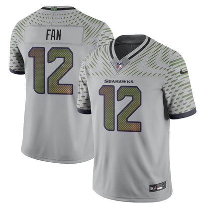 Seattle Seahawks 2026 Rivalries Collection Stitched Limited Jersey - Gray