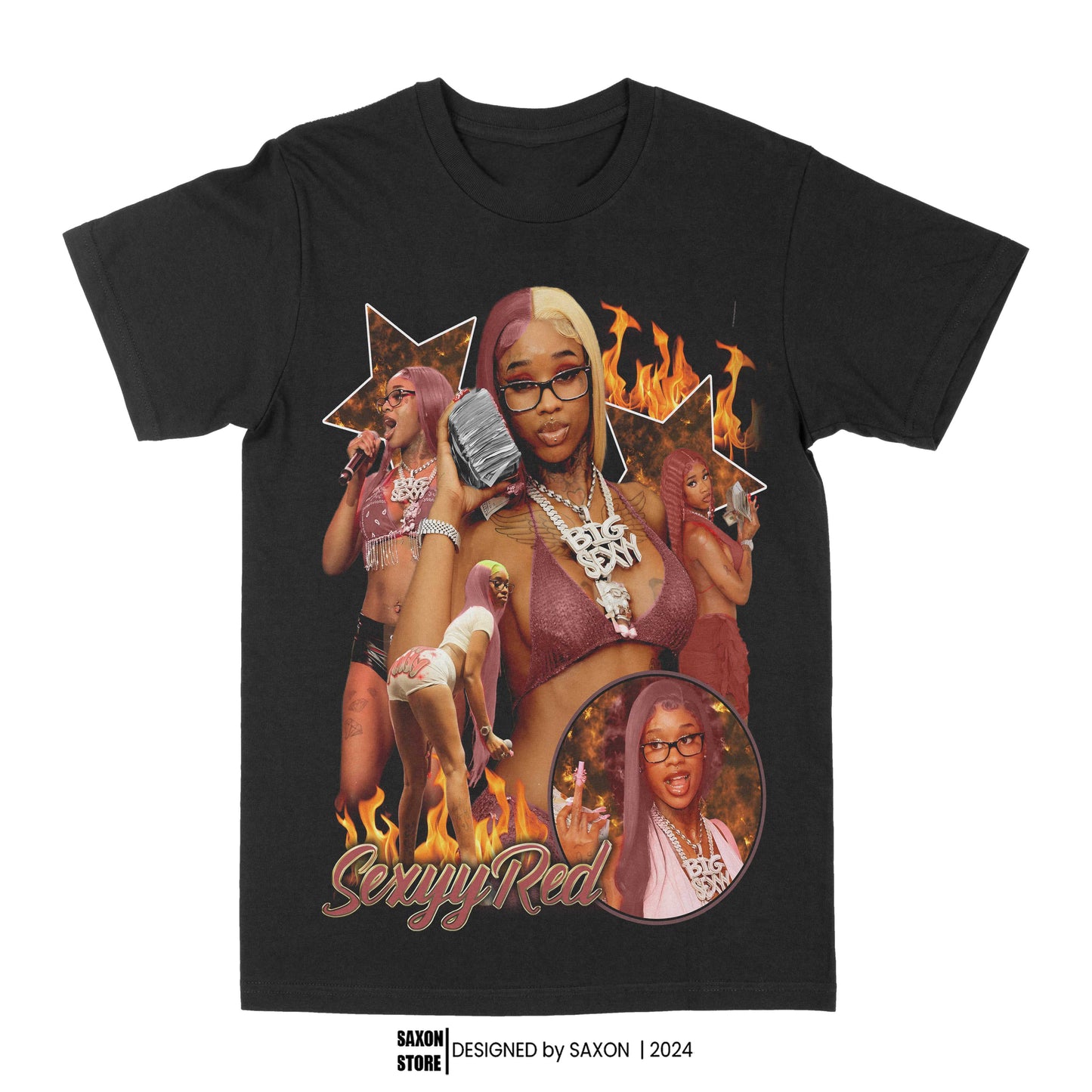 Sexyy Red "Stacks" Graphic Tee