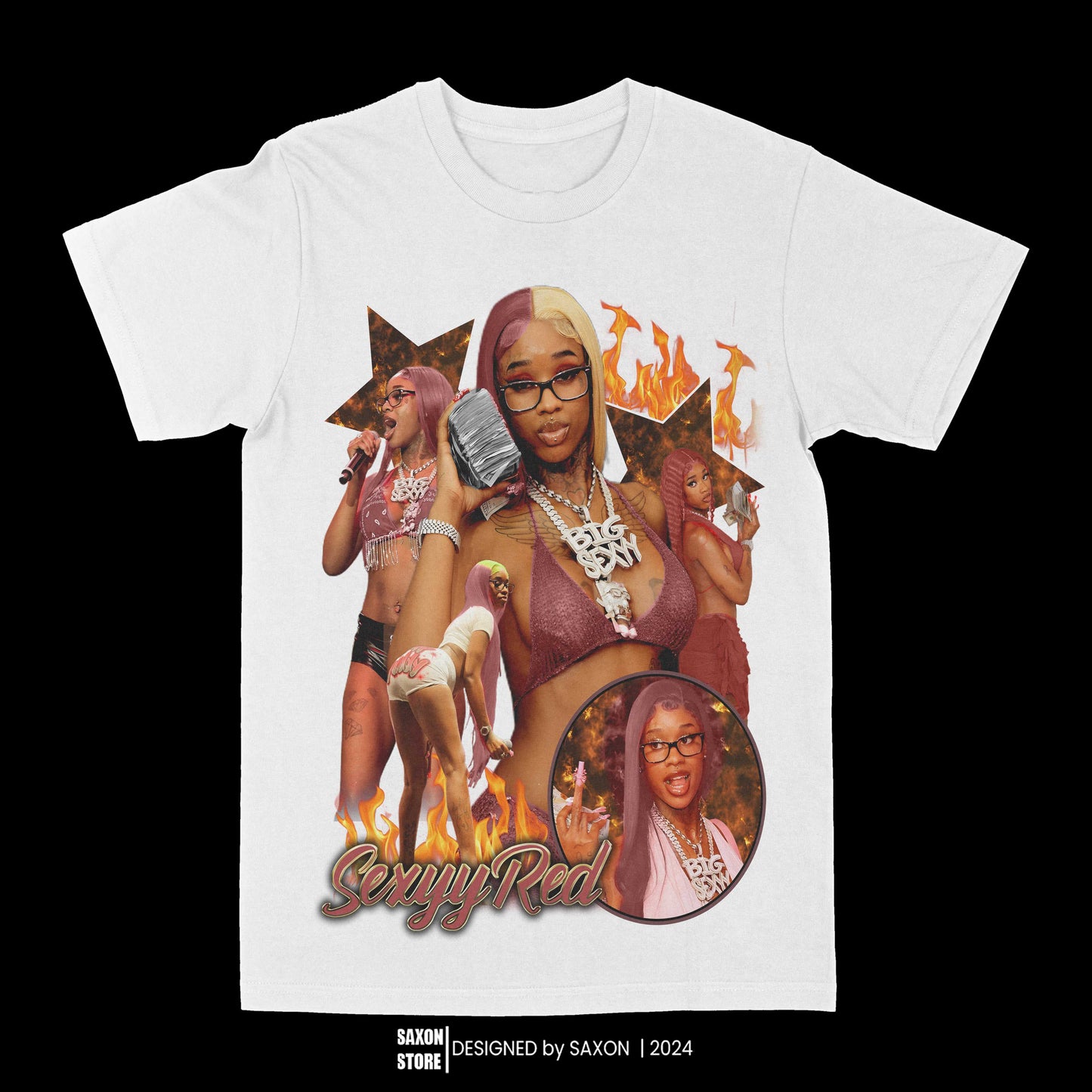 Sexyy Red "Stacks" Graphic Tee