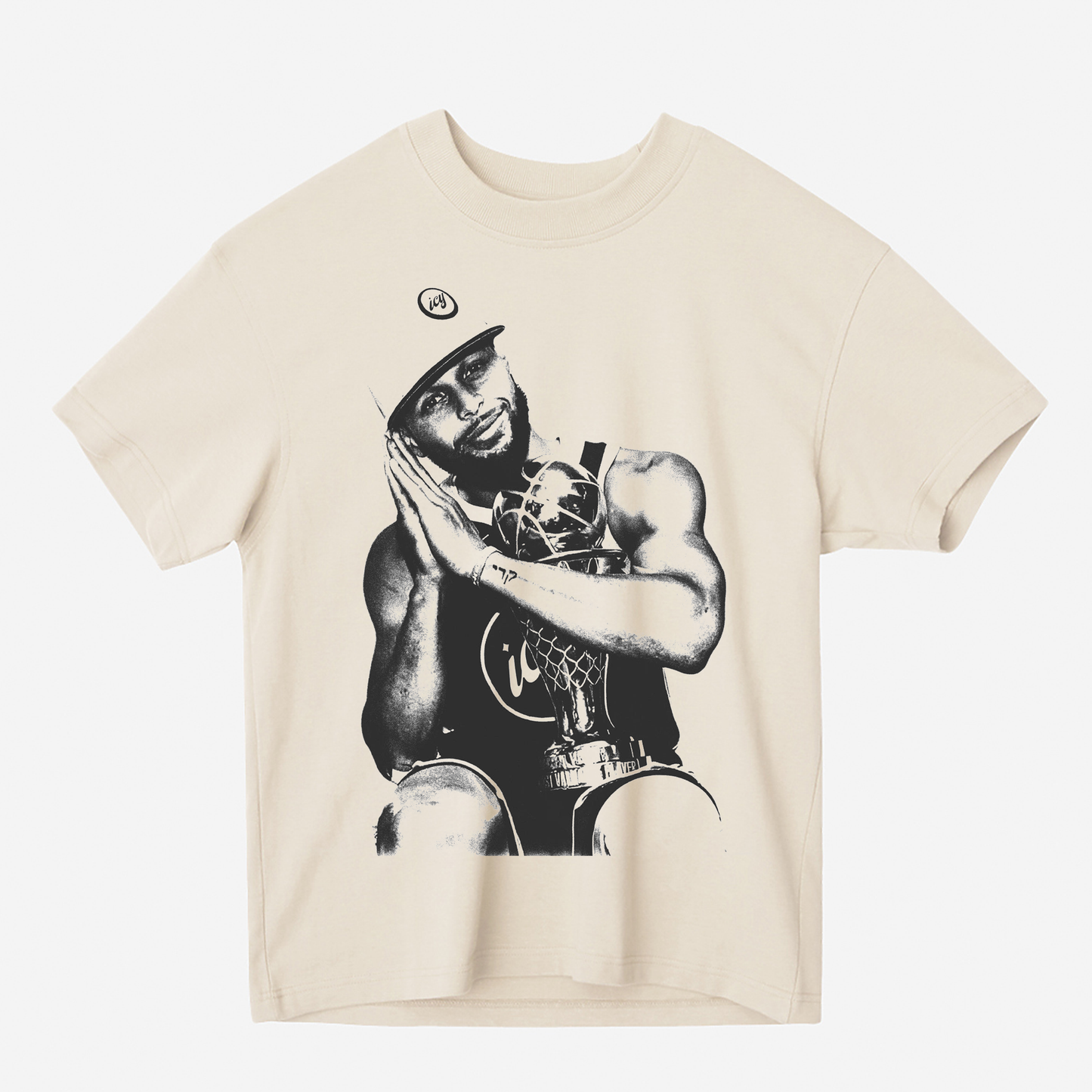 Steph Curry Trophy Heavyweight Graphic Tee Shirt