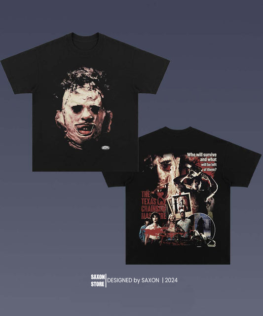 TEXAS CHAINSAW MASSACRE BIG FACE GRAPHIC TEE