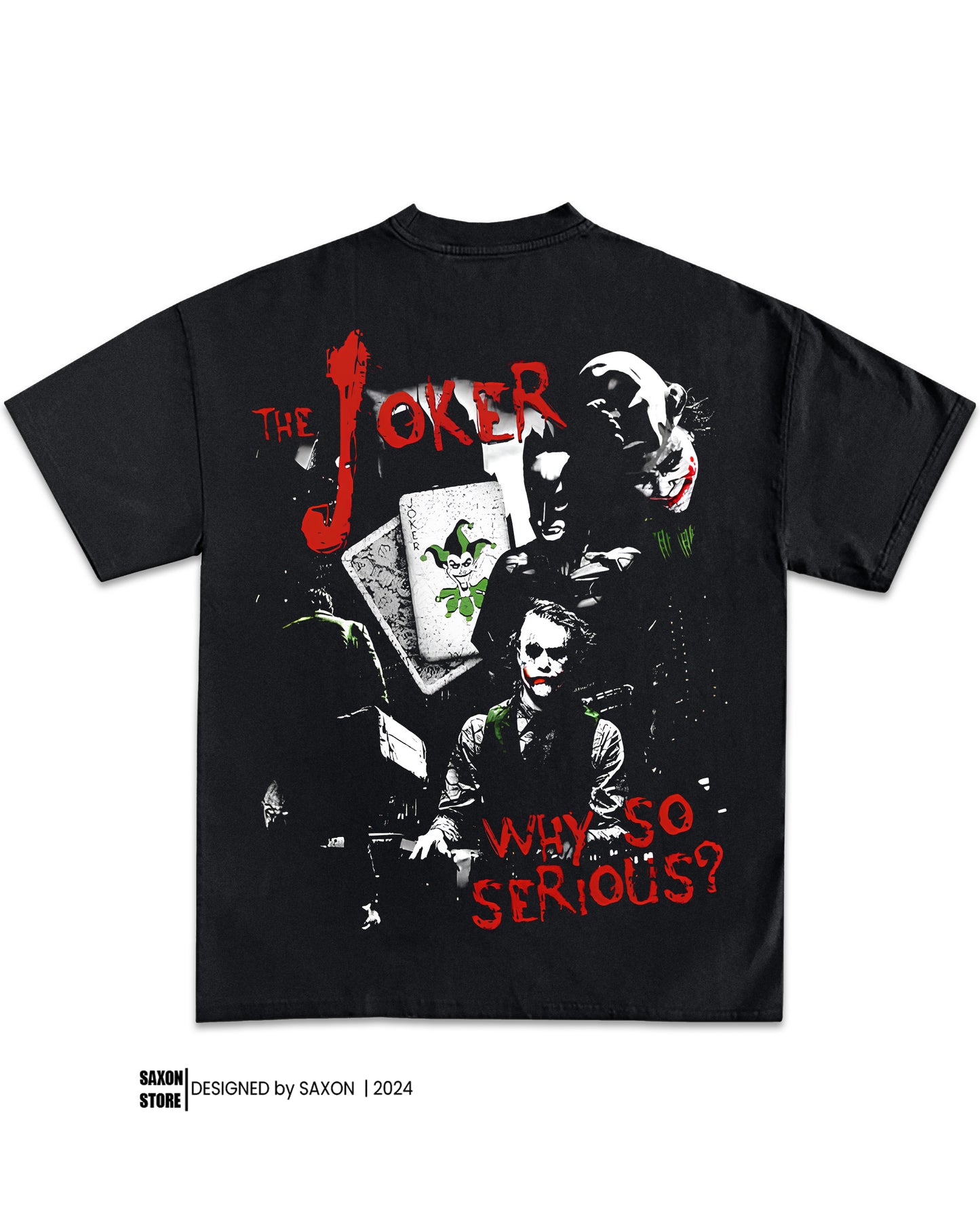 THE JOKER BIG FACE GRAPHIC TEE