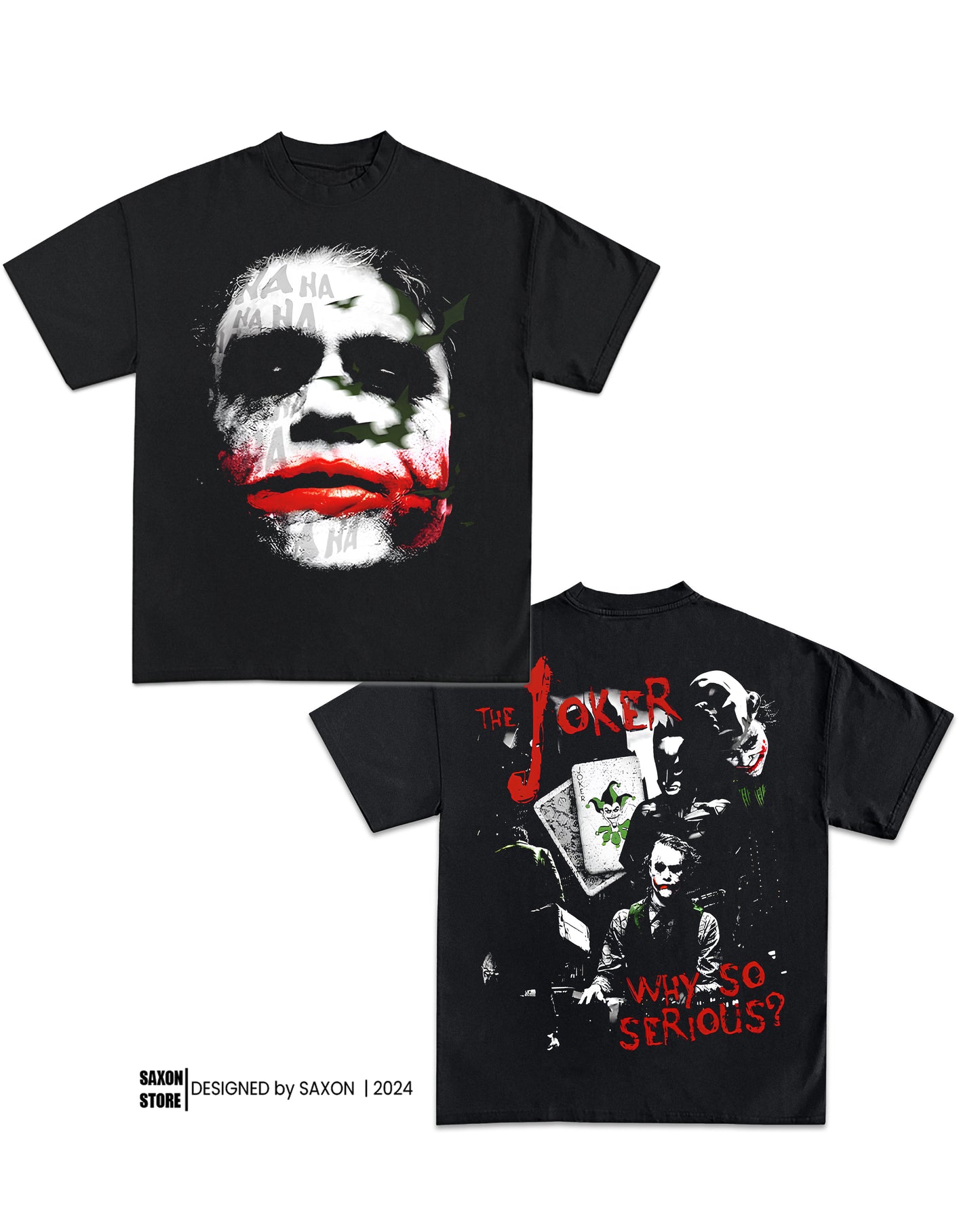 THE JOKER BIG FACE GRAPHIC TEE