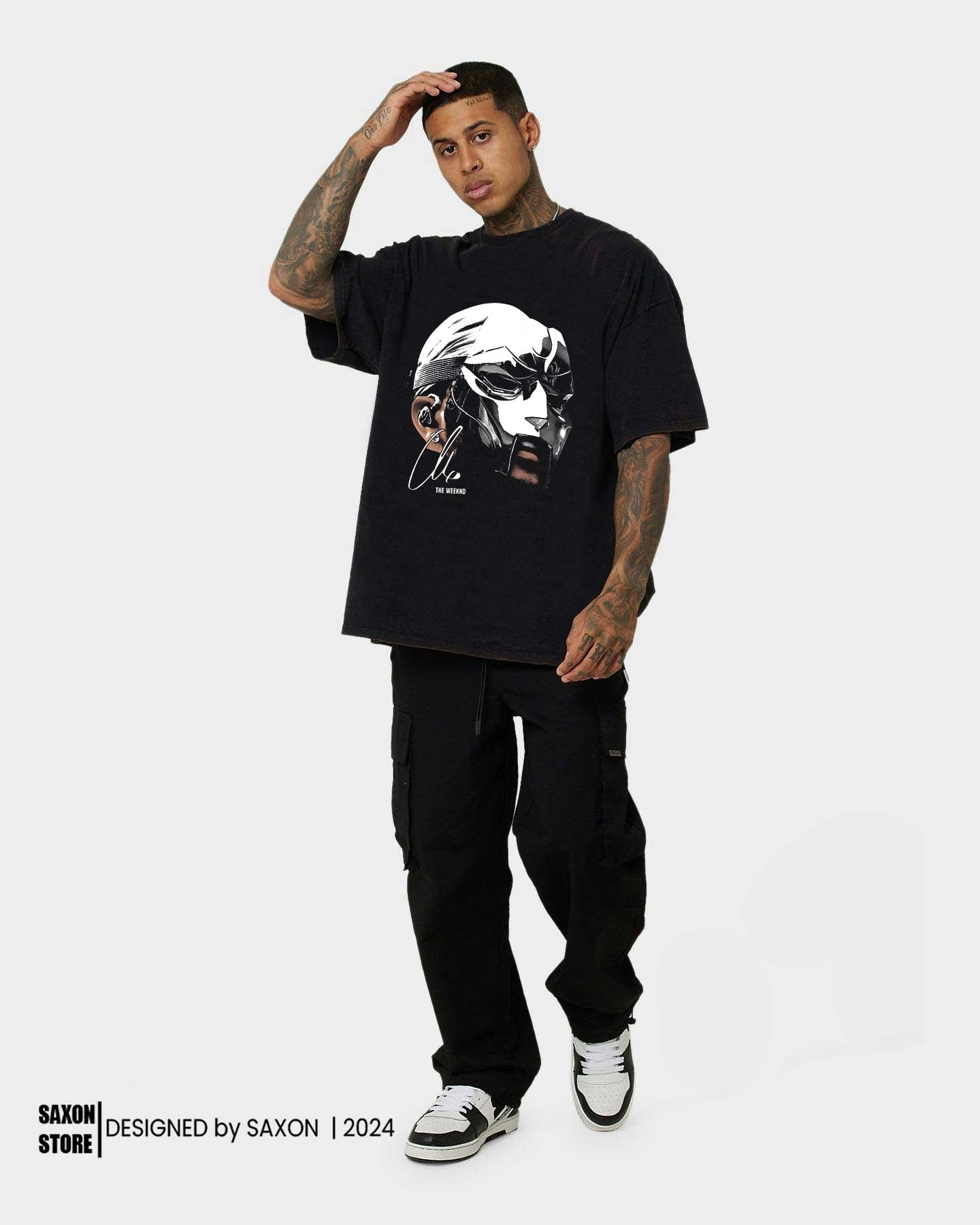 THE WEEKND 2.7 BIG FACE GRAPHIC TEE
