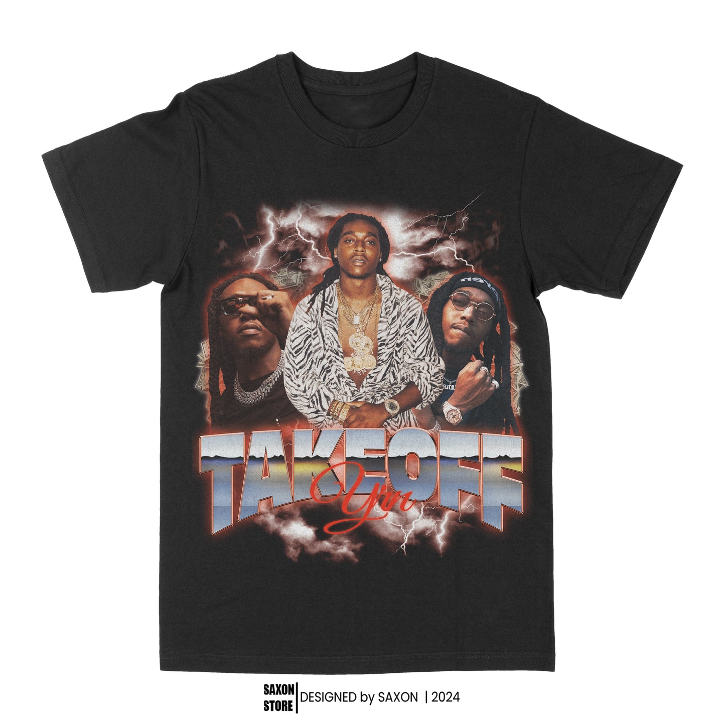 Take Off Lightning Graphic Tee