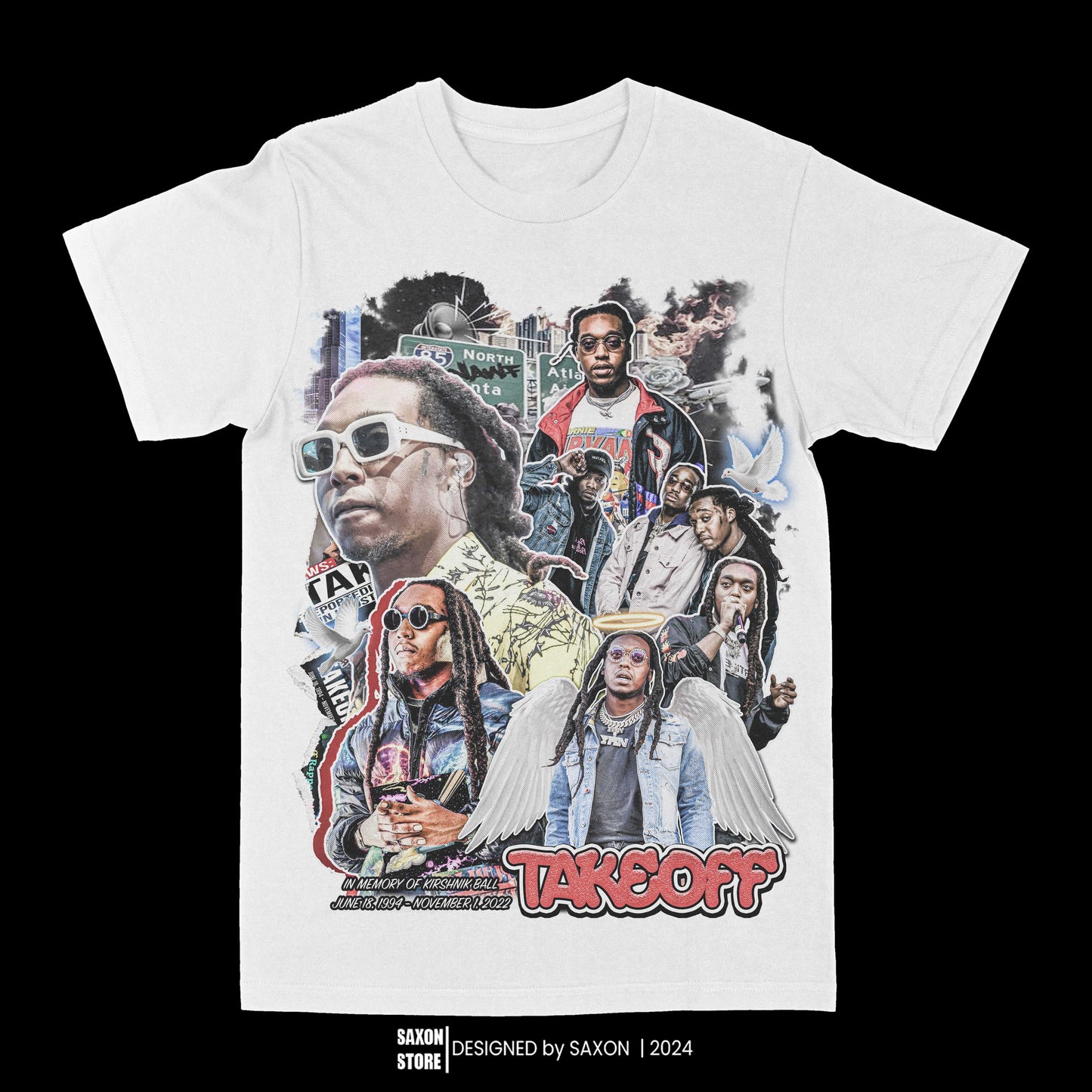 Takeoff "Dates" Graphic Tee