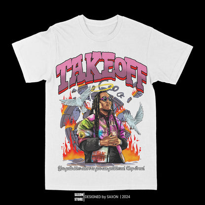 Takeoff "Keep It Real" Graphic Tee