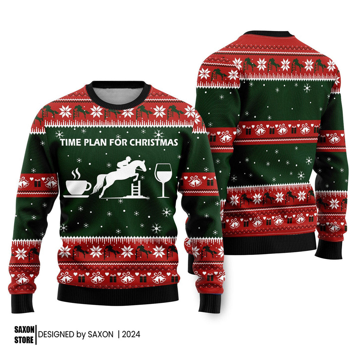 Time Plan For Ugly Christmas Sweater