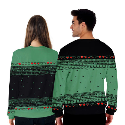 I Paused My Game Funny Ugly Christmas Sweater