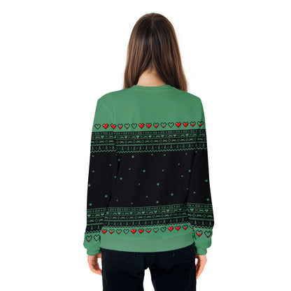 I Paused My Game Funny Ugly Christmas Sweater