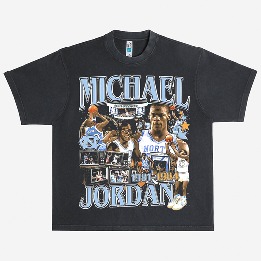 UNC JORDAN Heavyweight Graphic Tee Shirt