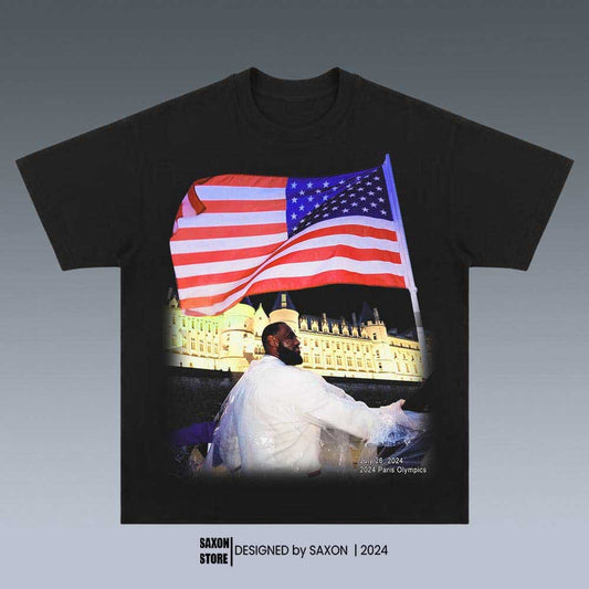 USA BASKETBALL TEAM - LEBRON JAMES 7.27 GRAPHIC TEE