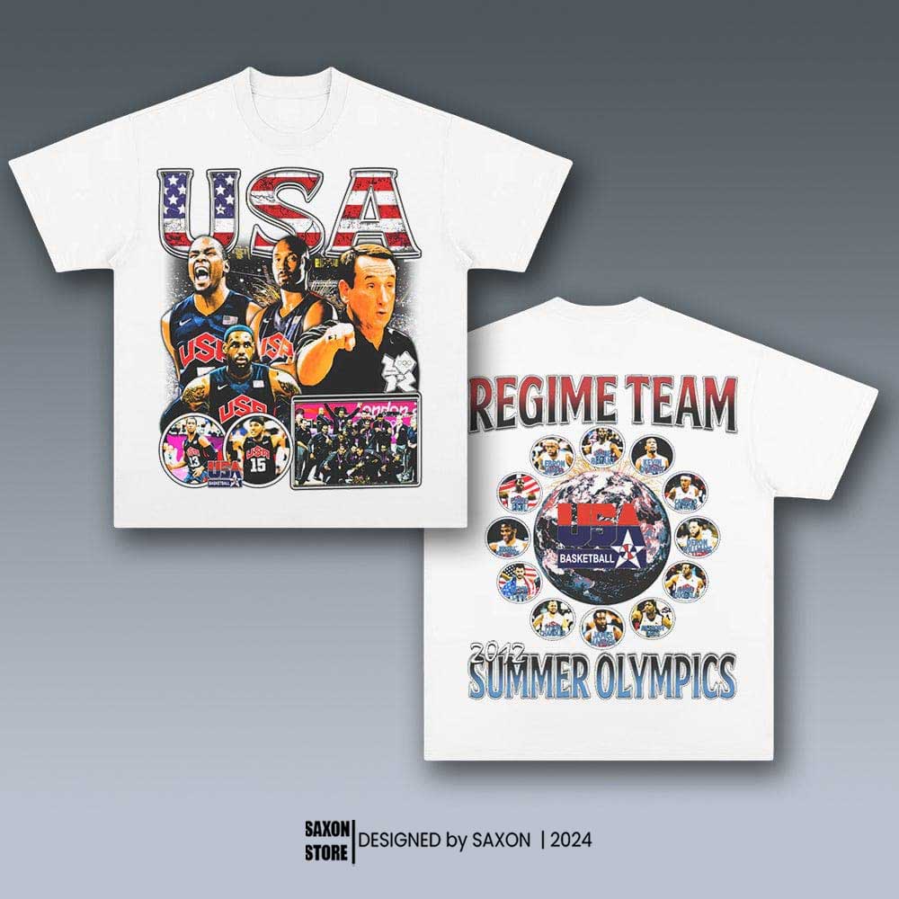 USA BASKETBALL TEAM 7.16 GRAPHIC TEE