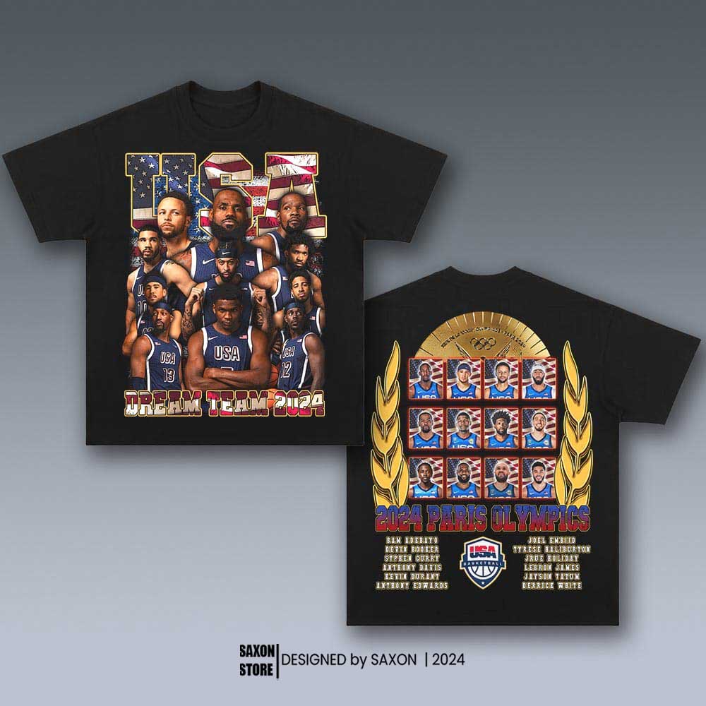 USA BASKETBALL TEAM 7.24 GRAPHIC TEE