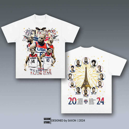 USA BASKETBALL TEAM GRAPHIC TEE