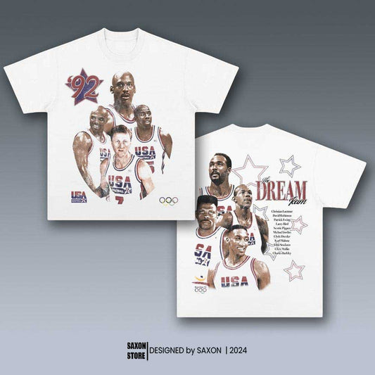 USA DREAM TEAM 7.16- USA BASKETBALL TEAM GRAPHIC TEE