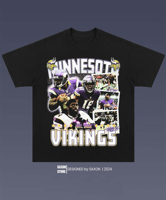 VIKINGS 1.0 TEE - AMERICAN FOOTBALL GRAPHIC TEE