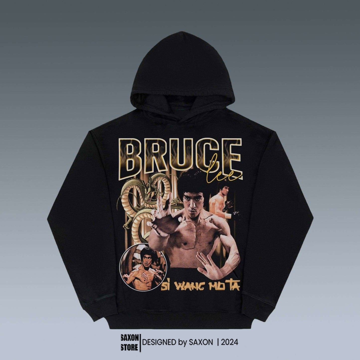 VINTAGE HOODIES | BRUCE LEE V1