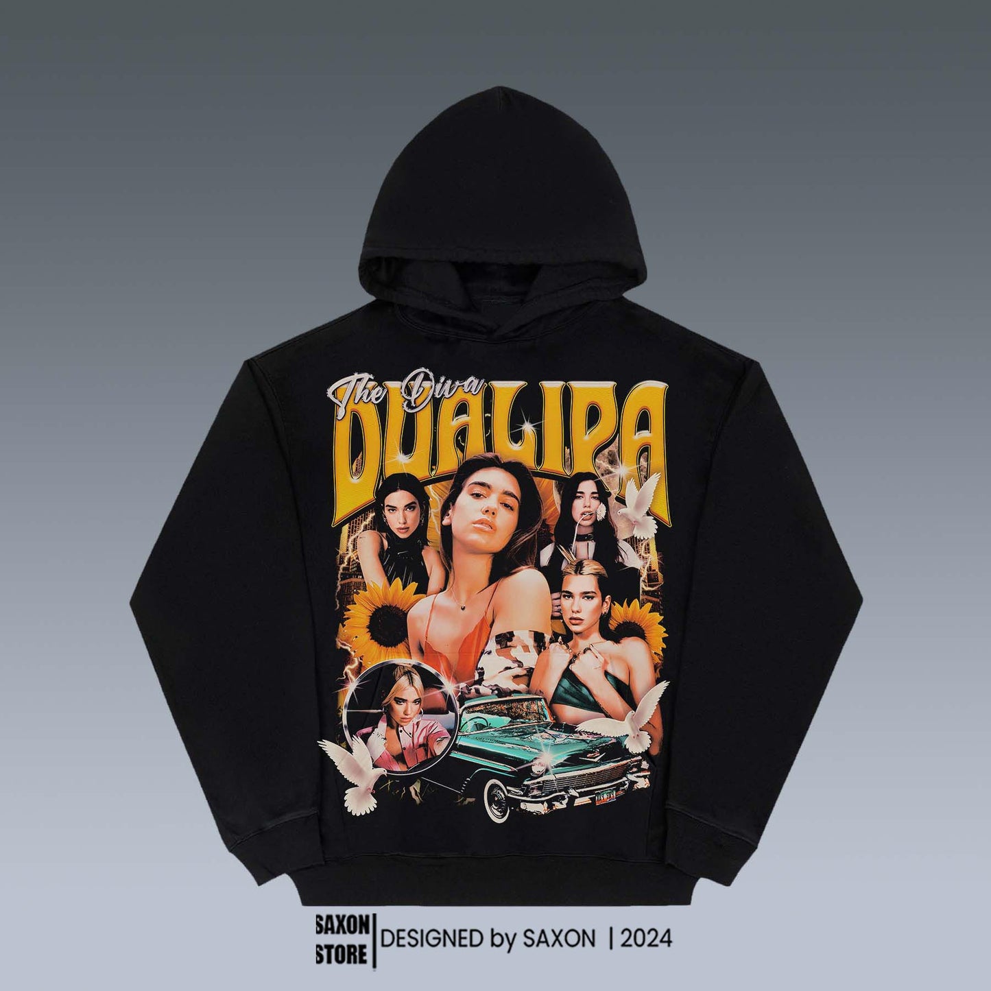 VINTAGE HOODIES | DUA LIPA
