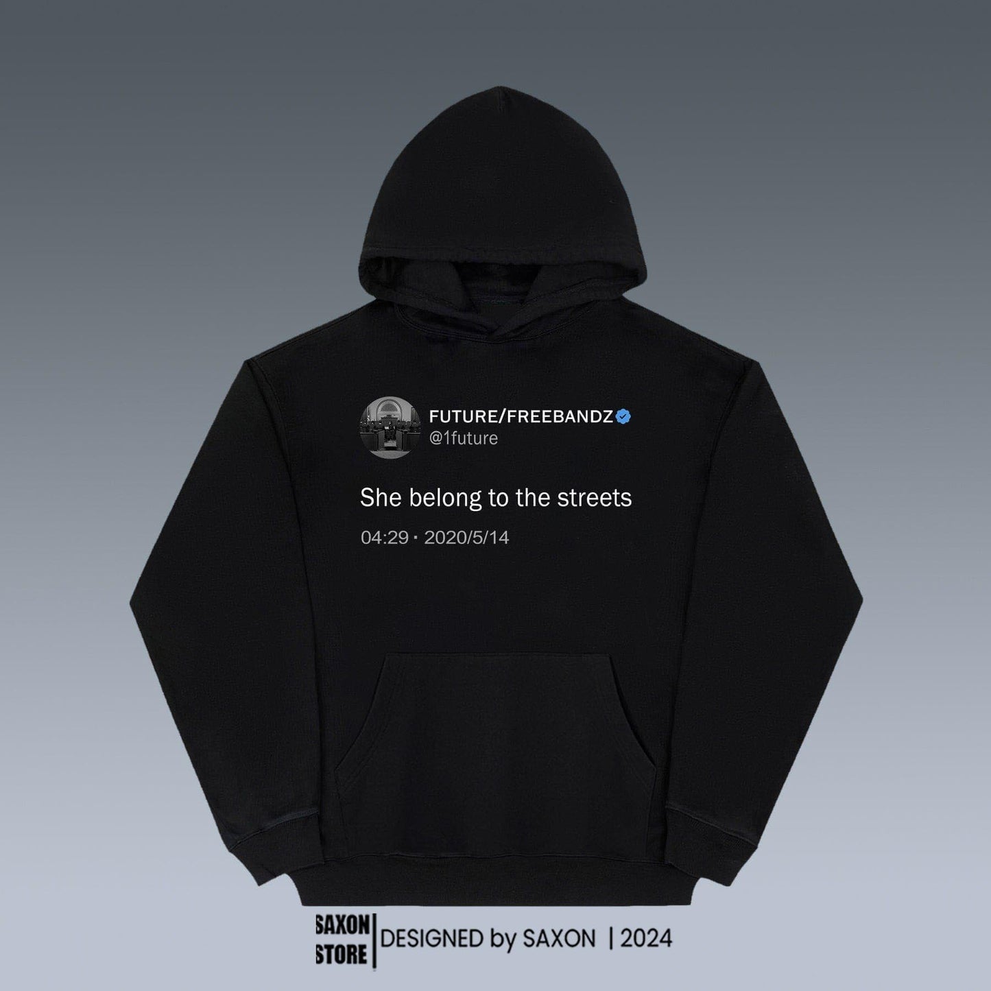 VINTAGE HOODIES | FUTURE-SHE BELONG TO THE STREETS