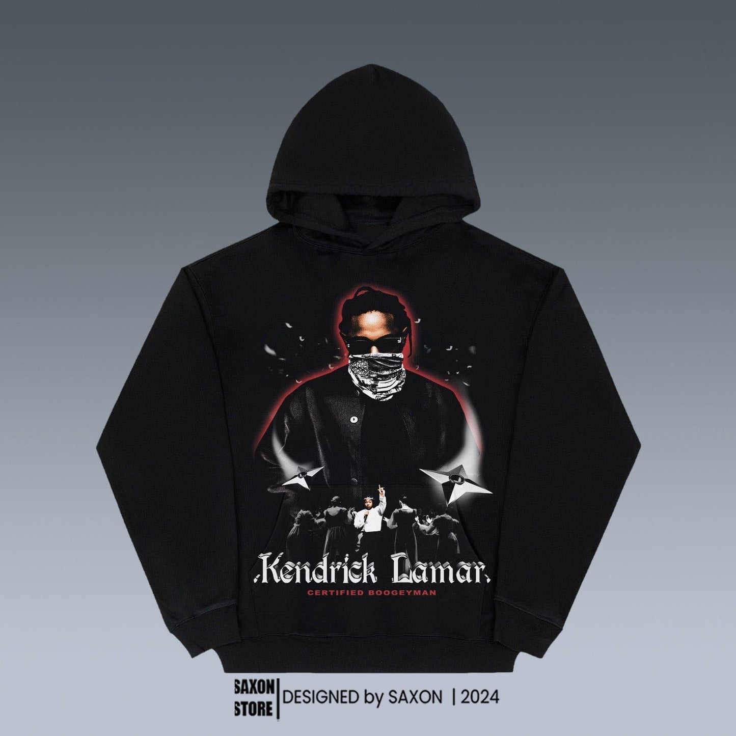 VINTAGE HOODIES | NOT LIKE US- KENDRICK LAMAR