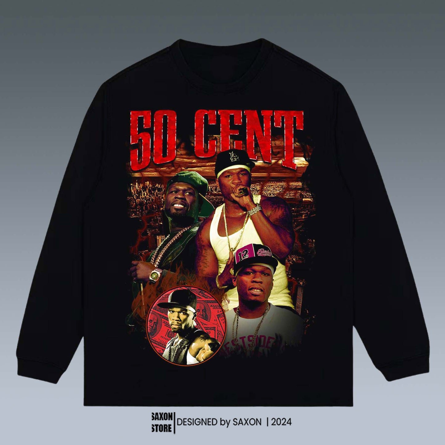 VINTAGE SWEATSHIRT | 50 CENT V1