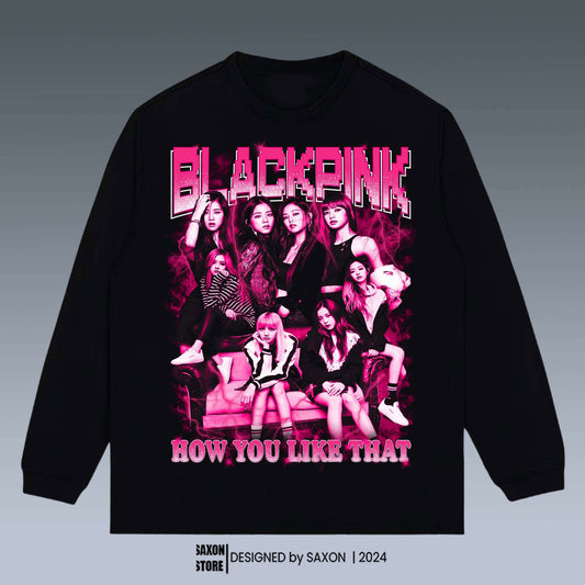 VINTAGE SWEATSHIRT | BLACK PINK