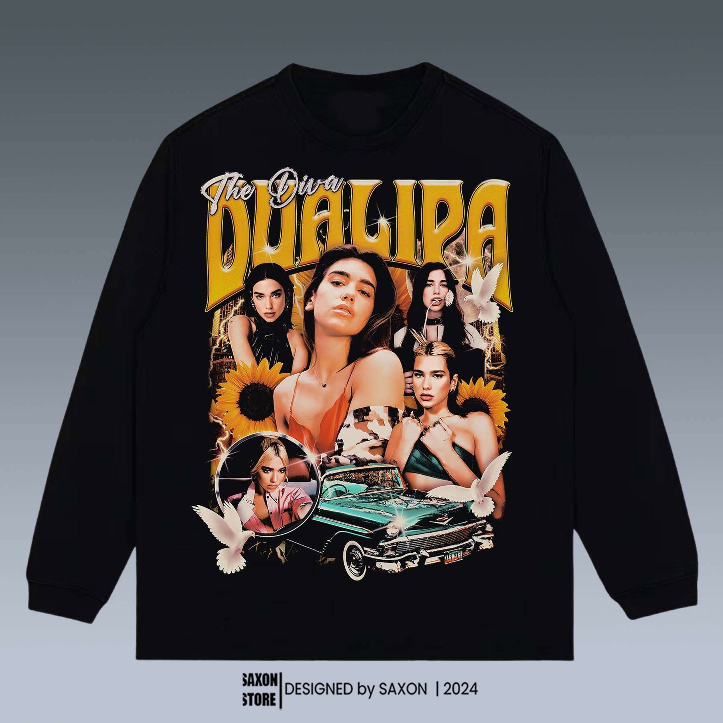 VINTAGE SWEATSHIRT | DUA LIPA