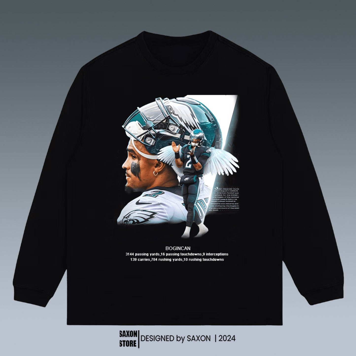 VINTAGE SWEATSHIRT | JALEN HURTS V4