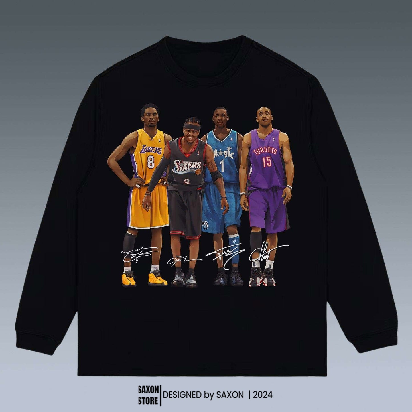 VINTAGE SWEATSHIRT | KOBE-IVERSON-TMAC-VINCE CARTER