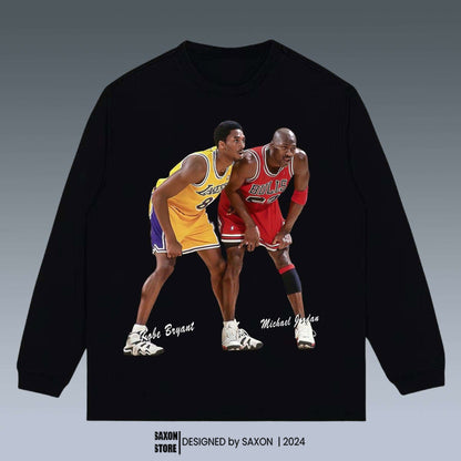 VINTAGE SWEATSHIRT | KOBE& MICHAEL JORDAN V1