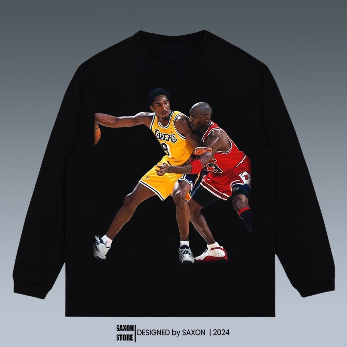 VINTAGE SWEATSHIRT | KOBE& MICHAEL JORDAN V2